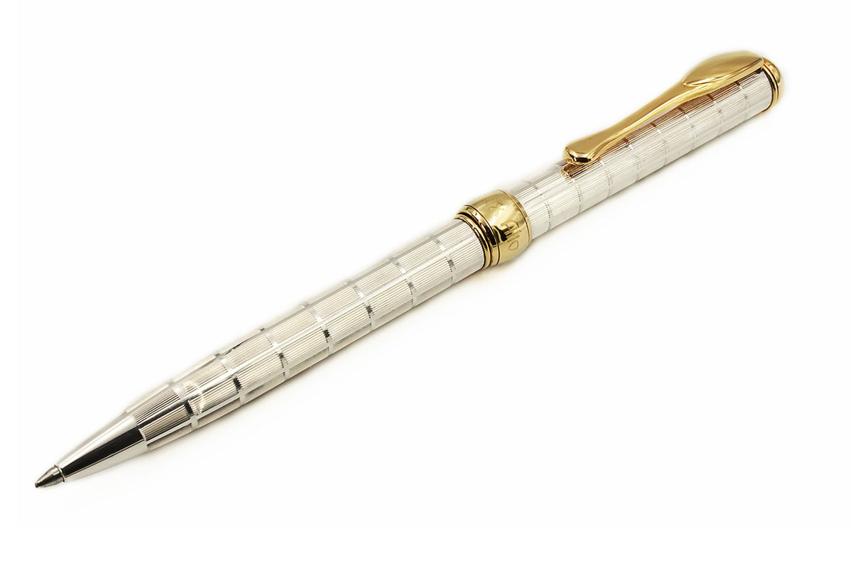 Ballpoint Pen Silver Chessboard