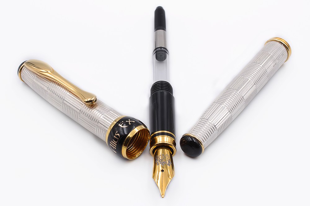 Fountain Pen Silver Wickerwork - view 3