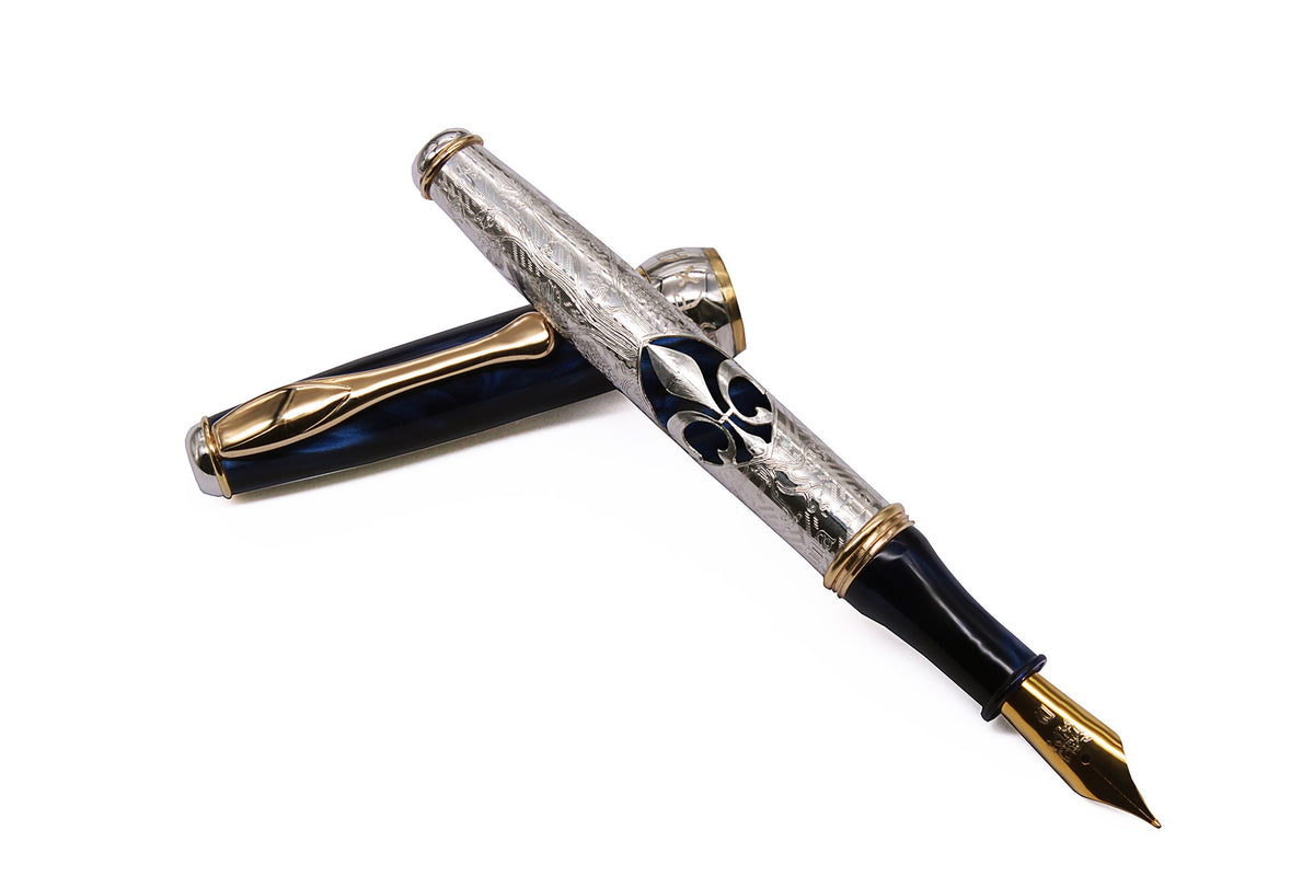 Silver Fountain Pen Alma Mater