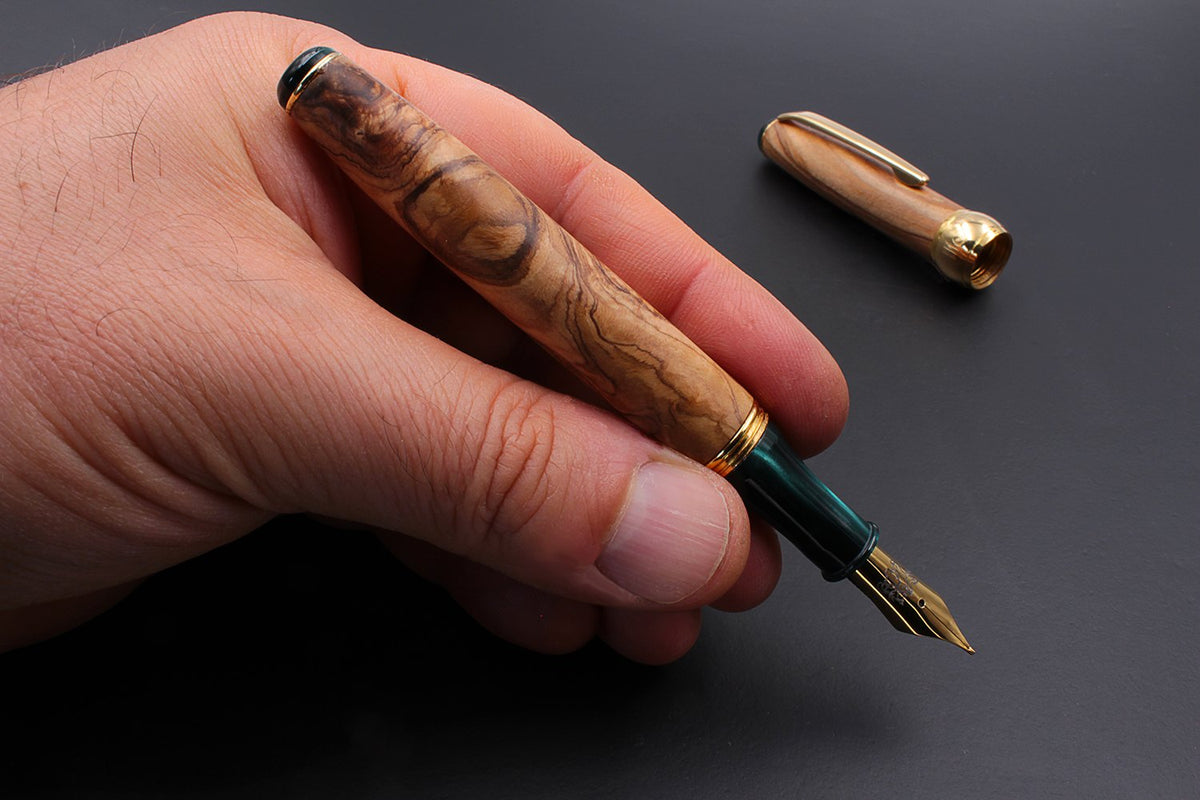 Penna Stilografica Essenza di Olivo - vista 3