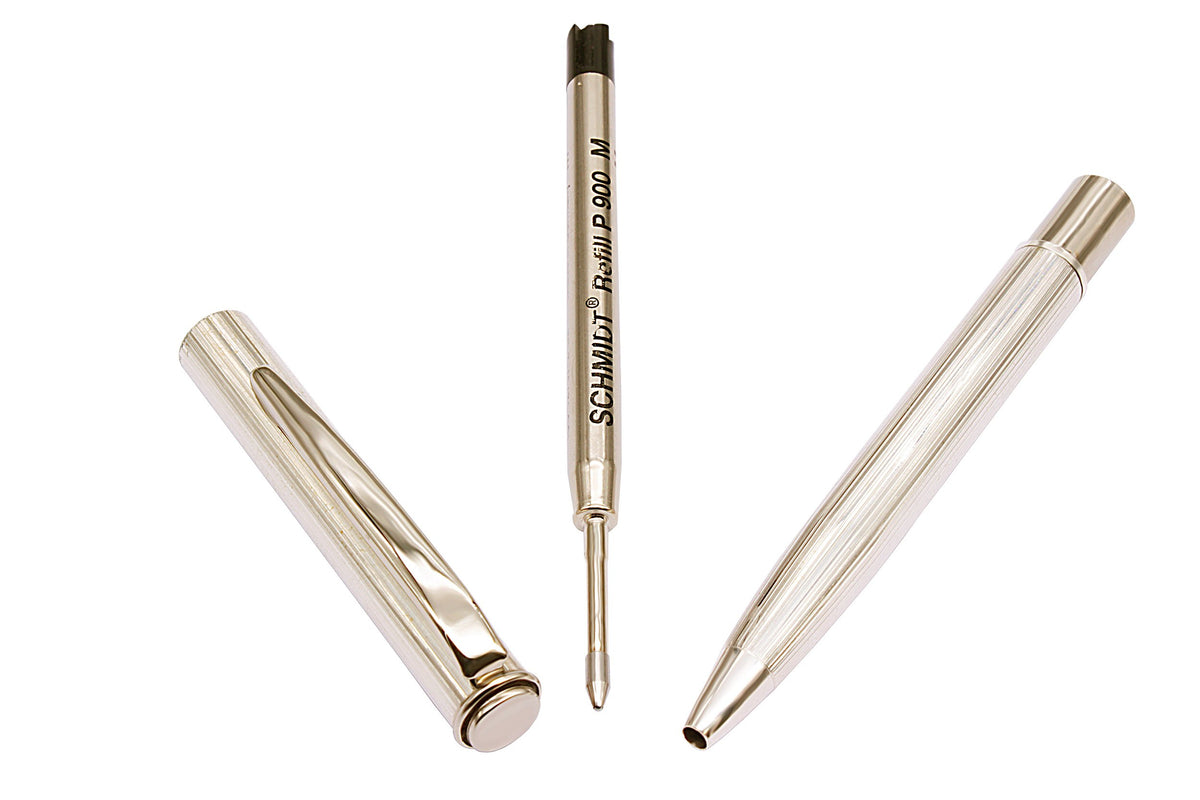 Stylo bille en argent Fine Lines - vue 5