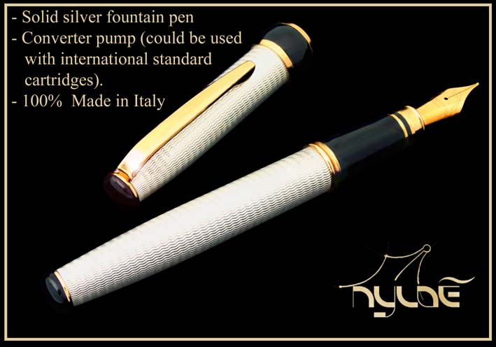Silver Fountain Pen - view 5