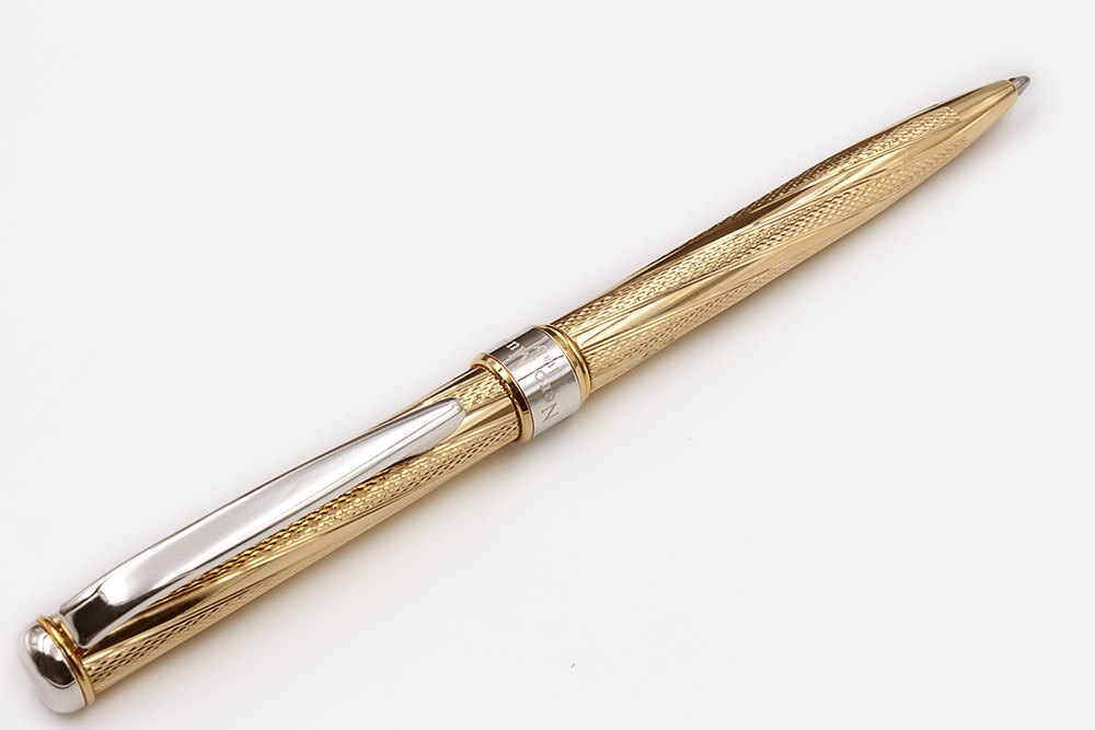 Gaudí Vermeil Gold Ballpoint Pen - view 2