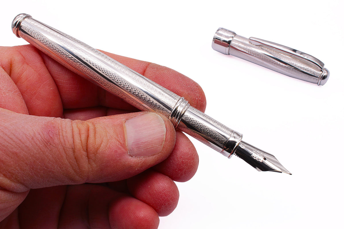 Silver Fountain Pen Gaudí Style - view 5