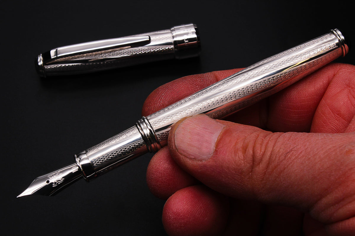 Silver Fountain Pen Gaudí Style - view 12