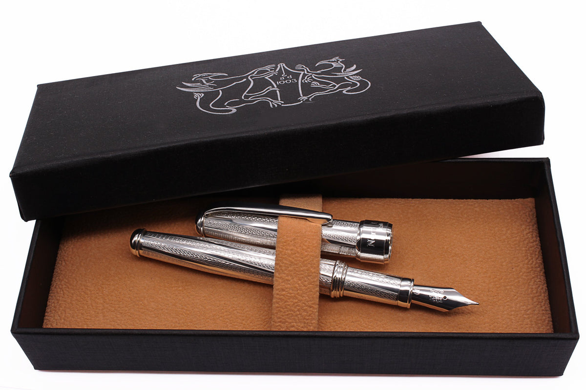 Silver Fountain Pen Gaudí Style - view 2