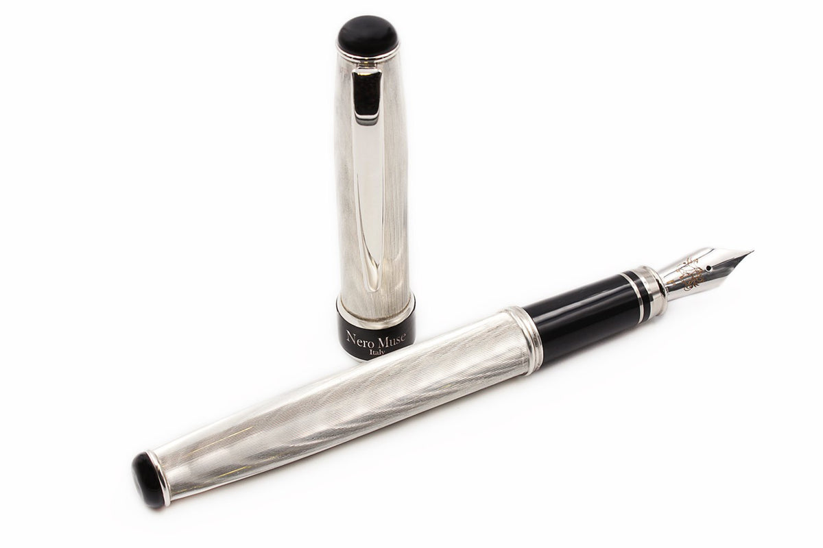 Pluma estilográfica de plata Seda - vista 6
