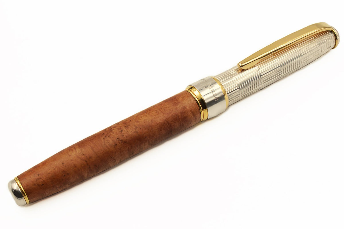 Fountain Pen Briar and Silver - view 2