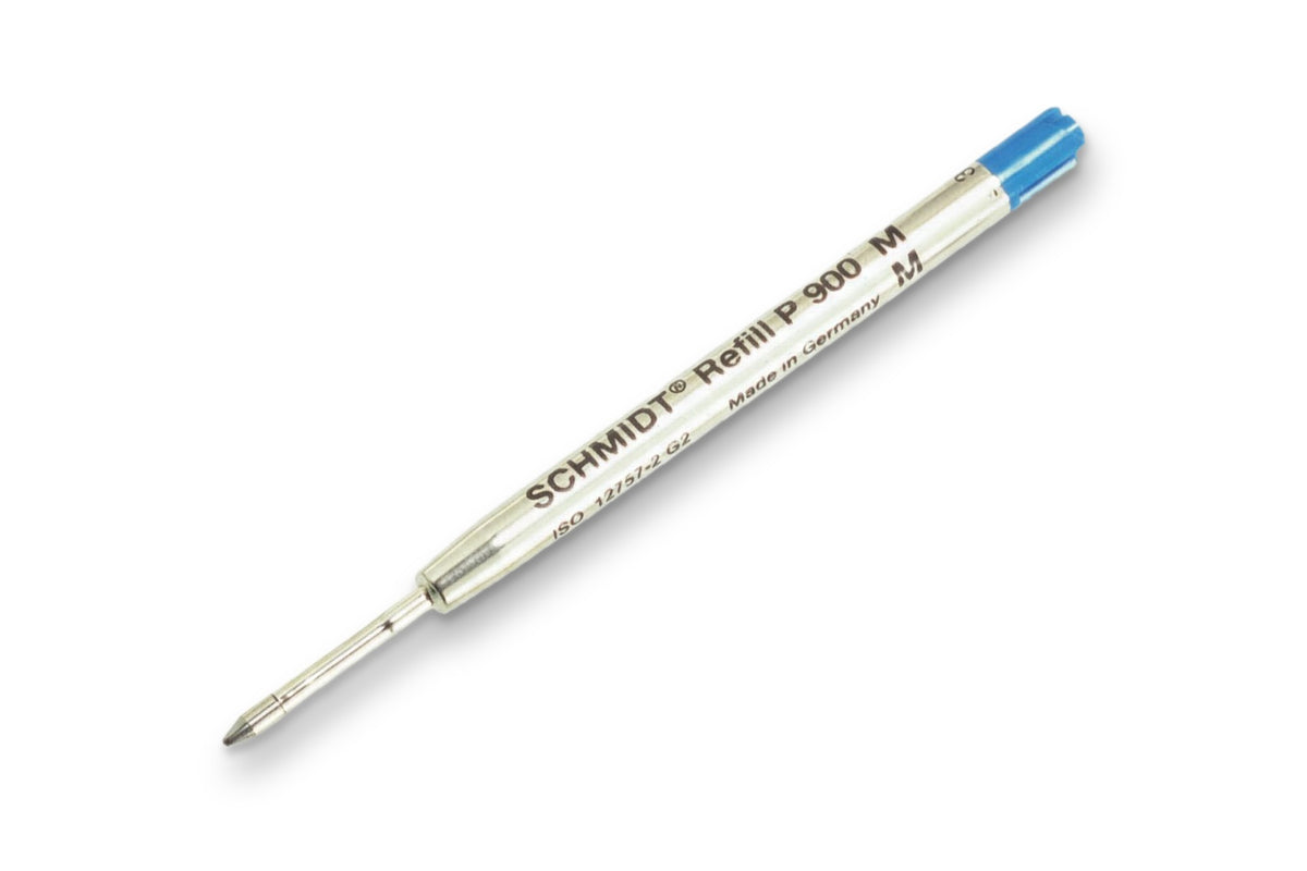 Blue ballpoint refill