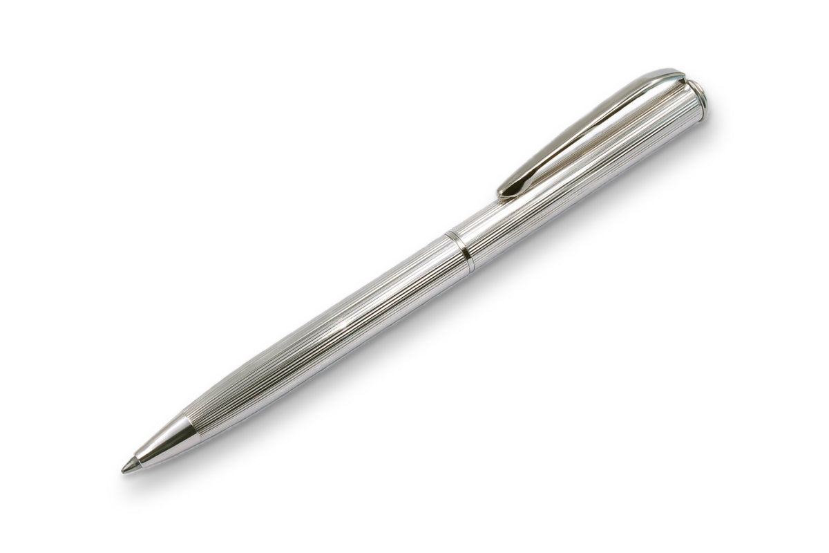 Fine Lines Silver Ballpoint Pen