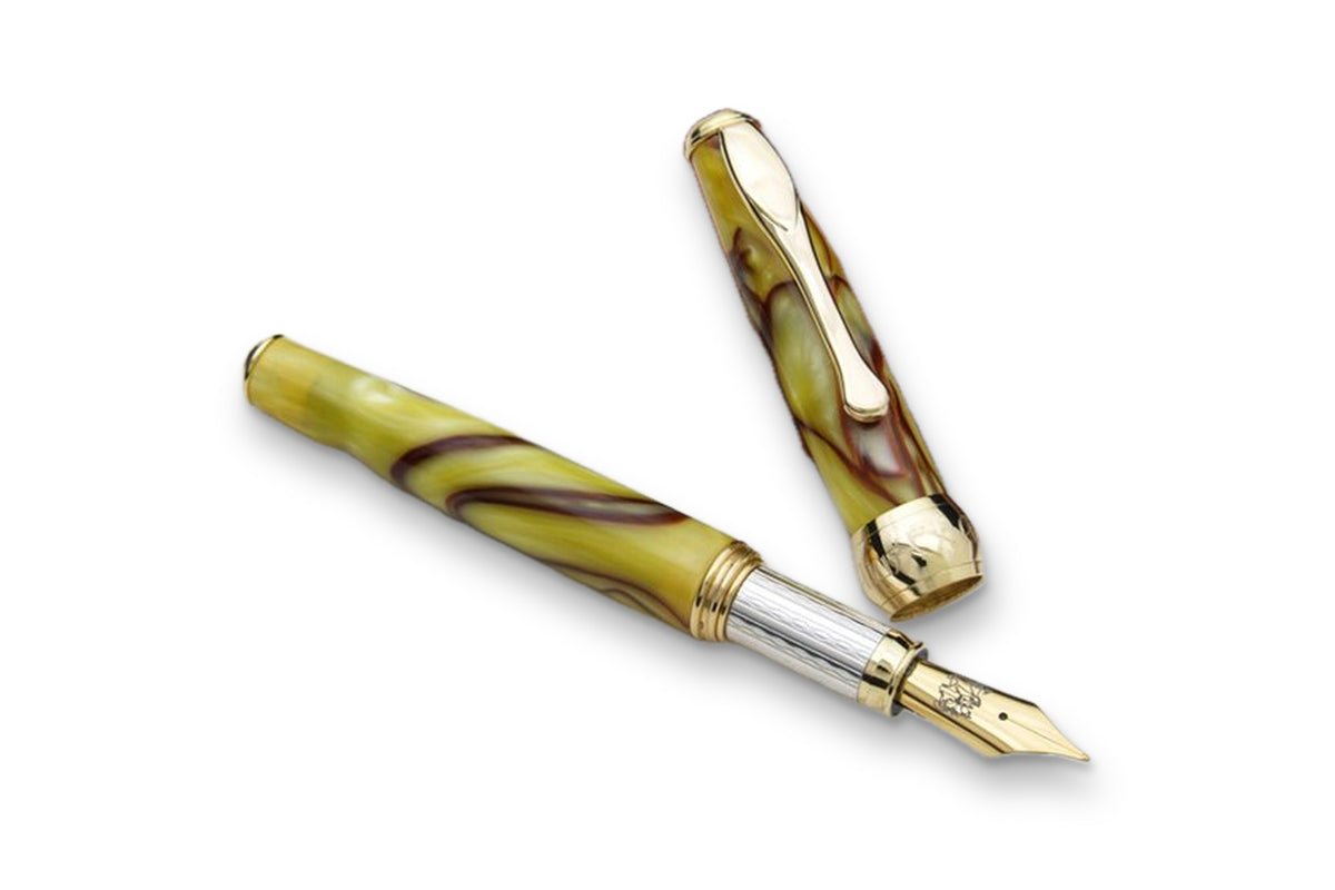 Fountain Pen Tangerine Yellow