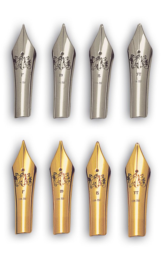Golden nib