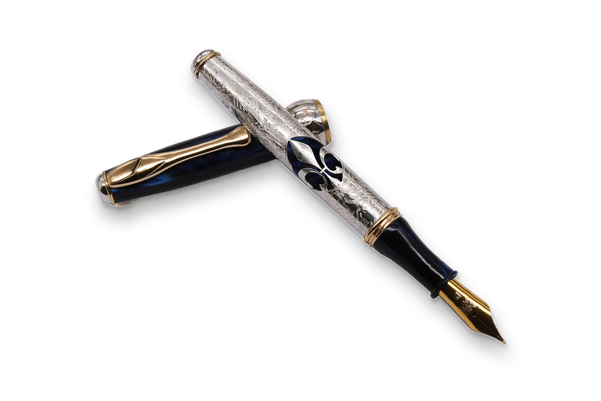 Silver Fountain Pen Alma Mater