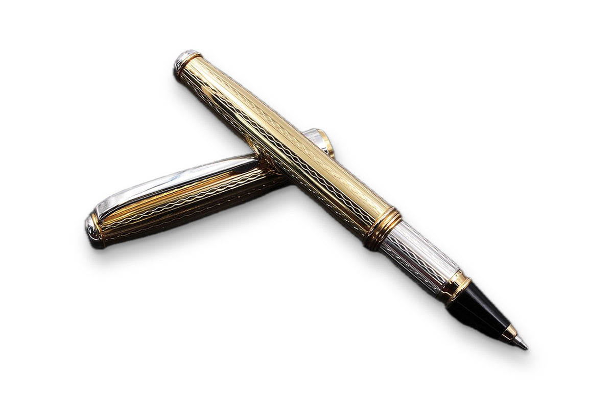 Draco Vermeil Gold Rollerball Pen