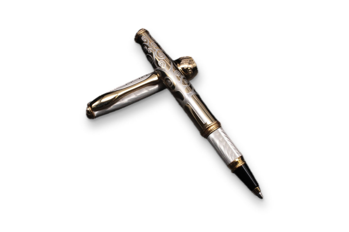 Golden Tree of Life Rollerball Pen