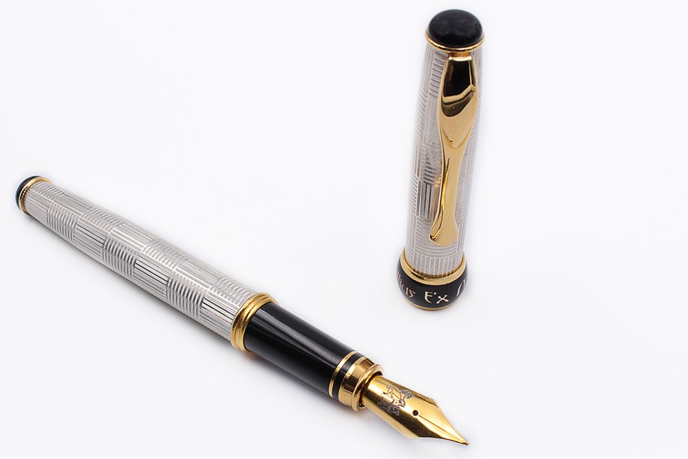 Fountain Pen Silver Wickerwork - view 4