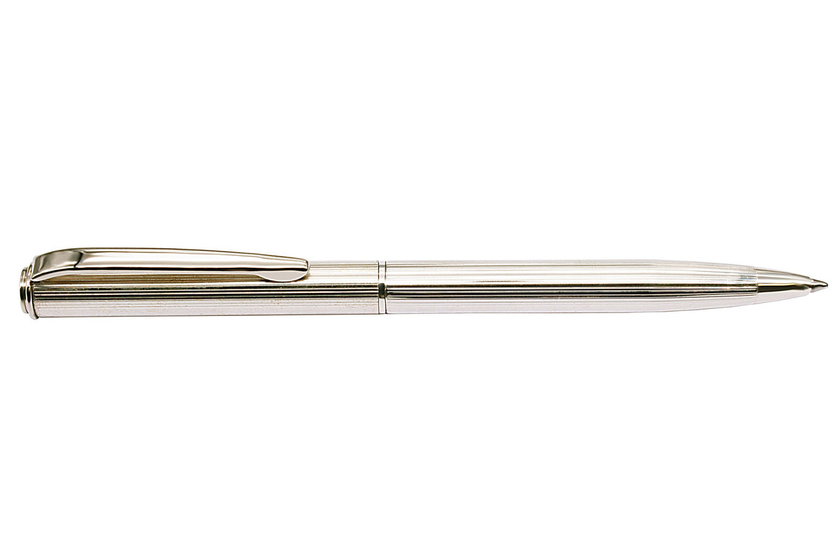 Kugelschreiber Feine Linien aus Silber - Ansicht 7