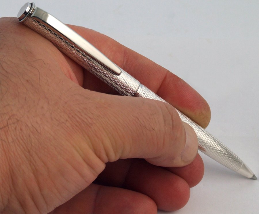 Penna Sfera Argento Atene - vista 3
