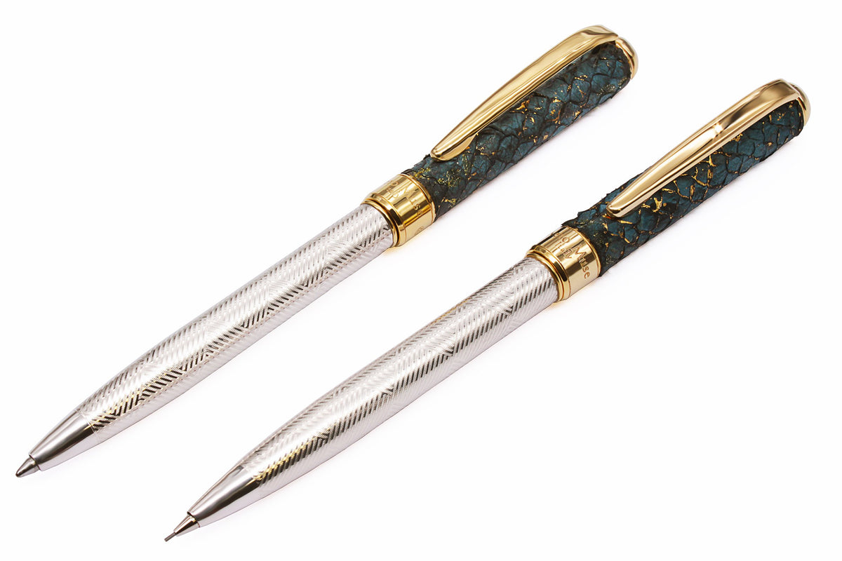 Gift set with ballpoint pen and pencil