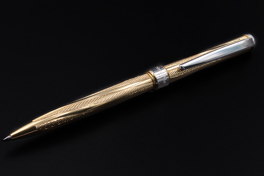 Gaudí Vermeil Gold Ballpoint Pen - view 6