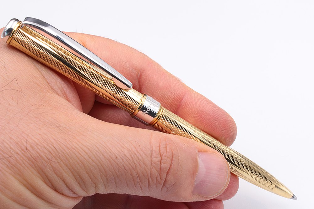 Gaudí Vermeil Gold Ballpoint Pen - view 5