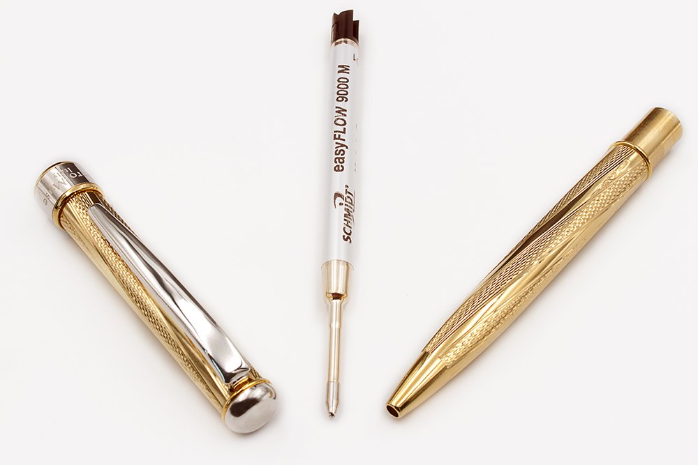 Gaudí Vermeil Gold Ballpoint Pen - view 4