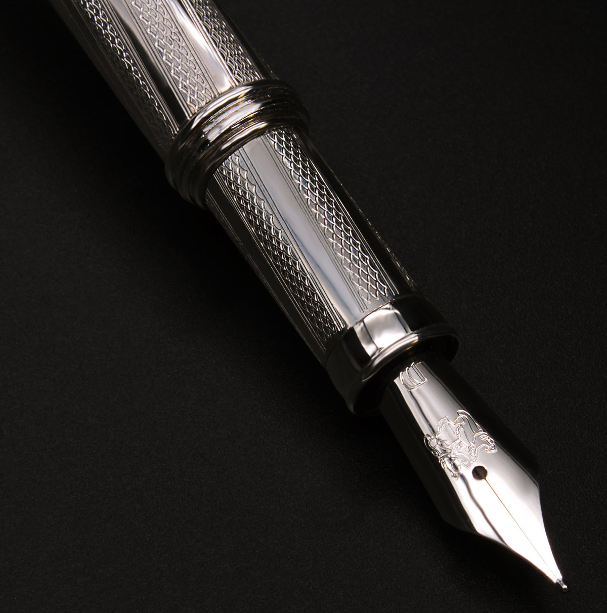 Silver Fountain Pen Gaudí Style - view 9