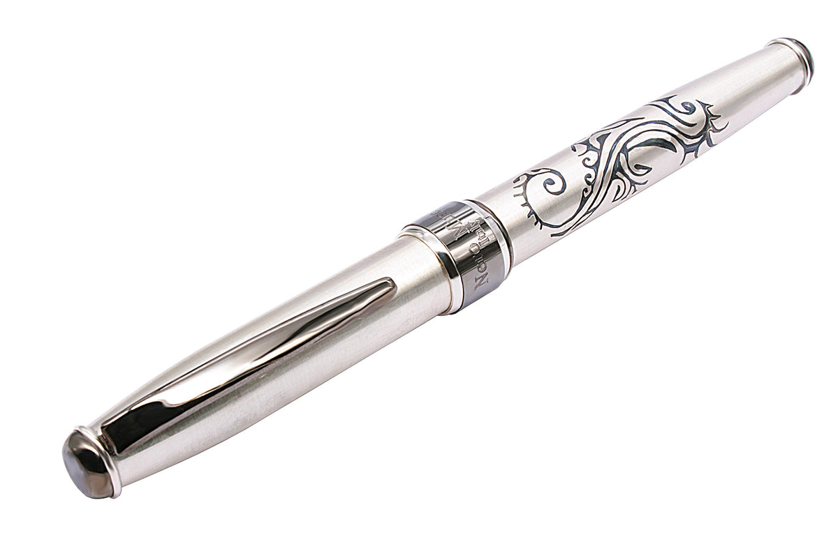 Seepferdchen-Füllfederhalter aus Sterlingsilber - Ansicht 4