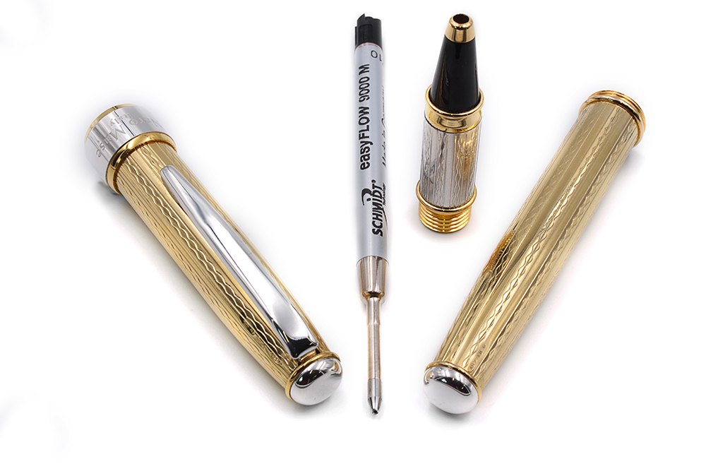 Penna Roller Oro Vermeil "Draco" - vista 8