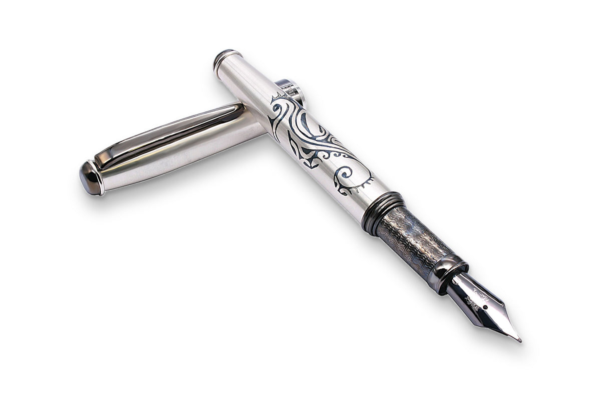 Sterling Silver Seahorse Fountain Pen