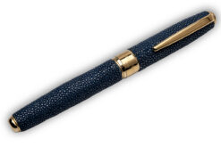 Blue stingray fountain pen