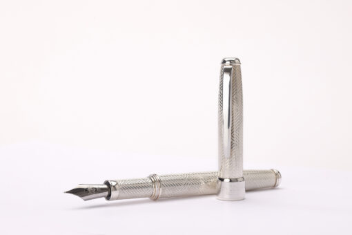 Penna stilografica argento sterling