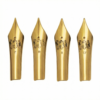 Golden steel nib for fountain pen
