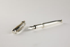 Penna Stilografica Argento