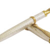 Sterling Silver Fountain Pen with Gold Plated Details